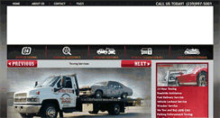 Desktop Screenshot of deadoralivetowing.com